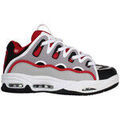 Baskets femme sur Grenoble : Baskets basses Osiris D3 2001 red white grey