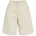 Short Vila Maj Denim Shorts - Ecru Grenoble