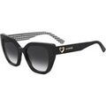 Lunettes sur Grenoble : Lunettes de soleil Moschino MOL098/S Lunettes de soleil, Noir/Gris, 54 mm