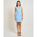 Robes sur Grenoble : Robe courte Denny Rose Robe courte pour femme avec d&eacute;tails ajour&eacute;s Bleu