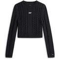 Pull Tommy Jeans Tjw Cable Script Swe