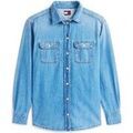 Chemises sur Grenoble : Chemise Tommy Jeans Reg Wstrn Denim Shir