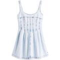 Robes sur Grenoble : Robe courte Tommy Jeans Pleat Seam Denim Dre