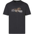 Tee-shirts sur Grenoble : T-shirt Mustang 25059202 - Noir