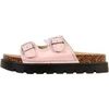 Sandales Super Mode Mules &agrave; Brides Bestelle Rose