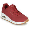 Baskets basses Skechers UNO STAND ON AIR Rouge