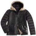 Veste Blauer Kurtka M&ecirc;ska Sk�ra BLUL01137 Noir