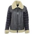 Vestes sur Grenoble : Veste Blauer Kurtka Damska Sk�ra BLDL1142 Marron