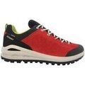 Randonn&eacute;e sur Grenoble : Chaussures Grisport Grigio Scamosciato Rouge