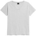 T-shirt 4F SS23TTSHF582CHODNYJASNYSZARY Grenoble