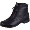 Baskets femme sur Grenoble : Baskets montantes Think Denk Schwarz Goat Lammfell