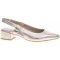 Chaussures &agrave; talons femme sur Grenoble : Chaussures escarpins Marco Tozzi 22950542957 Dor&eacute;