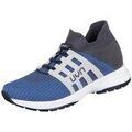 Baskets femme sur Grenoble : Baskets basses Uyn Nature Tune Blue Grey Strick