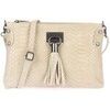 Sac &agrave; main Vera Pelle krax53ecru Beige