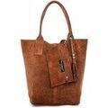 Sac &agrave; main Vera Pelle kral82cognac Marron Grenoble