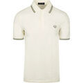 Tee-shirts sur Grenoble : T-shirt Fred Perry Polo Twin Tipped M3600 Ecru