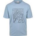 Tee-shirts sur Grenoble : T-shirt Scotch & Soda T-shirt Impression Bleu