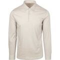 Polos sur Grenoble : Polo Desoto Poloshirt Longsleeve Essential Beige