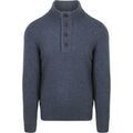 Pulls/Sweat sur Grenoble : Pull Barbour Sweater Mocker Laine Indigo