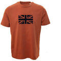 Tee-shirts sur Grenoble : T-shirt Harrington T-shirt "Union Jack" brown / bleu marine