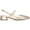 Chaussures &agrave; talons femme sur Grenoble : Chaussures escarpins Refresh 17507602 Dor&eacute;