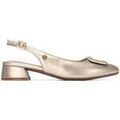 Chaussures &agrave; talons femme sur Grenoble : Chaussures escarpins Refresh 17508508 Dor&eacute;