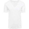 Tee-shirts sur Grenoble : T-shirt Mey T-shirt Col-V Dry Coton Blanc