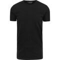 Tee-shirts sur Grenoble : T-shirt Garage Stretch Basique Col Rond Noir