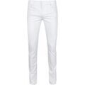 Jeans/Pantalons sur Grenoble : Pantalon Alberto Pantalon Pipe Denim Blanc