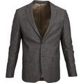Vestes sur Grenoble : Veste Suitable Prestige Veste de Costume Naples Laine M&eacute;lang&eacute; Marron Marron