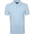 Polos sur Grenoble : Polo Barbour Polo Basique Piqu&eacute; Bleu Clair Bleu