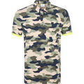 Tee-shirts sur Grenoble : T-shirt Blue Industry Polo Arm&eacute;e Multicolore Multicolore