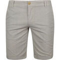 Jeans/Pantalons sur Grenoble : Pantalon Suitable Aswin Short Ray&eacute; Ecru Beige