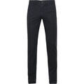 Jeans/Pantalons sur Grenoble : Pantalon Suitable Chino Sartre Oxford Bleu Fonc&eacute; Bleu