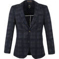 Vestes sur Grenoble : Veste Suitable Respect Veste Jersey Carreaux Flex Anthracite