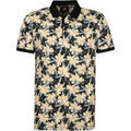 Tee-shirts sur Grenoble : T-shirt Suitable Polo Floral Bleu Fonc&eacute; Navy Multicolore