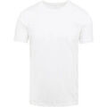 T-shirt Mey T-shirt Col Rond Coton Sec Blanc Grenoble