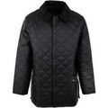 Veste Barbour Veste Liddesdale Piqu&eacute; Noir Noir Grenoble