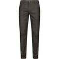 Jeans/Pantalons sur Grenoble : Pantalon Suitable Chino Pico A Carreaux Marron