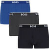 Cale&ccedil;ons BOSS Boxers Courtes Lot de 3 Power 487 Multicolore