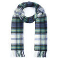 Echarpe Barbour &Eacute;charpe Gordon Laine Vert Multicolore