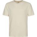 Tee-shirts sur Grenoble : T-shirt Anerkjendt Akkikki T-shirt Blanc Cass&eacute; Beige