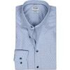 Chemise Olymp Chemise Level Five Bleu Clair Impression