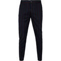 Jeans/Pantalons sur Grenoble : Pantalon Scotch & Soda Chino Mott Marine Ray&eacute; Bleu