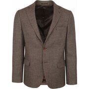 Veste Suitable Colbert Marron Camel