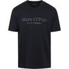 T-shirt Marc O'Polo T-Shirt Logo Bleu Fonc&eacute; Bleu