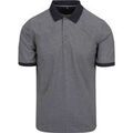 Tee-shirts sur Grenoble : T-shirt Casamoda Polo Imprim&eacute; Gris Bleu Multicolore