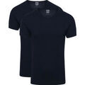 T-shirt Alan Red T-Shirt Vancouver Col-V Marine Lot de 2 Grenoble
