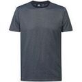 Tee-shirts sur Grenoble : T-shirt Petrol Industries T-Shirt Bleu Fonc&eacute; Zigzag Bleu