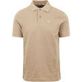 T-shirt Barbour Polo Tartan Piqu&eacute; Beige Beige
